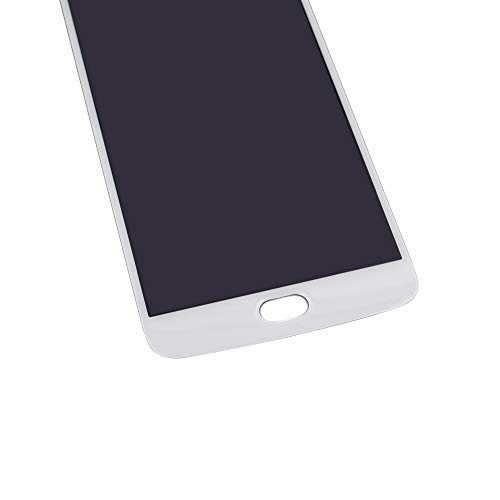 Image of LCD Screen Display with Digitizer Touch Panel Without Bezel Frame Compatible with Motorola Moto G5 Plus XT1684 XT1685 XT1687(White)