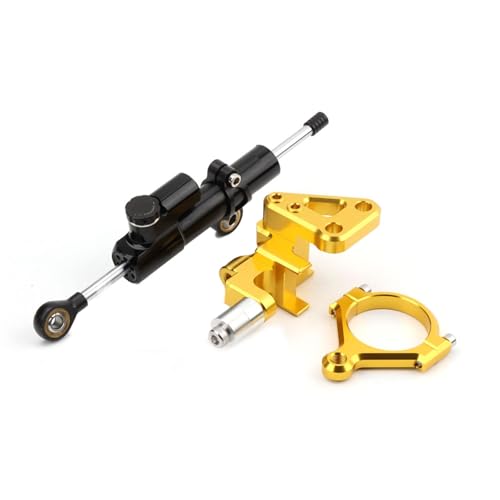 Kit montage support direction YAMAHA TMAX 560 2022 2023 2024 amortisseur piece moto nero