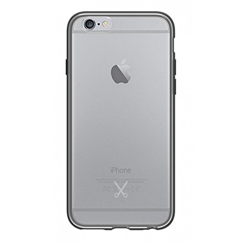 PhiloPH017BK SLIMBUMPER Hard Transparent Case for iPhone 7, Black