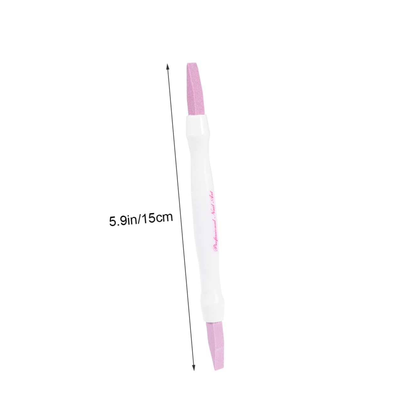 PACKOVE 2 Pcs Double-Headed Rod Buffing Cuticle Toenail Fingernail Nail Tools for Nail Art Nail Pumice Stick Pumice Stone Nail File Manicure Stone File Nail Files Stick