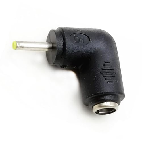 Adaptador Conector de Alimentación DC 2.5x0.7mm Ángulo 90° miniatura 5