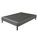 Classic Brands DeCoro Claridge Upholstered Platform Bed | Metal Frame with Wood Slat Support | Grey, California King