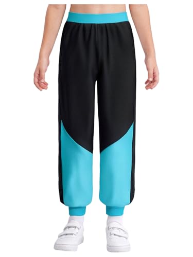 Kids Girls Sweatpants Casual Loose Fit Active Jogger Pants Casual Long Trousers Streetwear