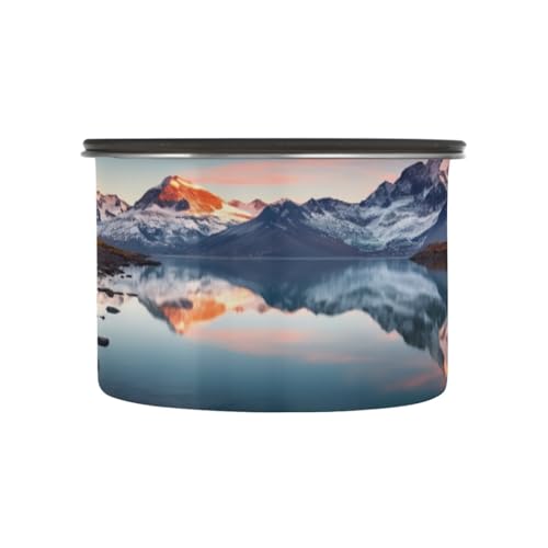 Envase Hermético de Acero Inoxidable para Café 500 ml