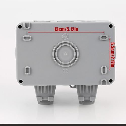 Boîte électrique étanche et robuste pour protection de cordon extérieur