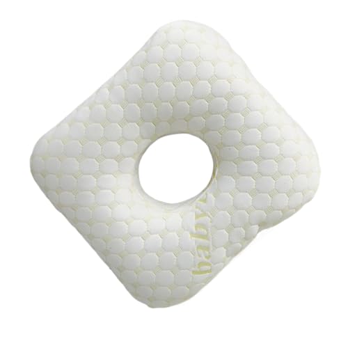Generisch Almohada para piercing de oído, almohada de espuma viscoelástica, con las siguientes medidas: 28 x 28 x 7 cm, como cojín protector de oído, para siestas, viajes, hogar, cama, avión, coche