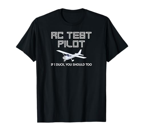 RC Aeroplane Test Pilot Funny Radio Control Hobby T-Shirt