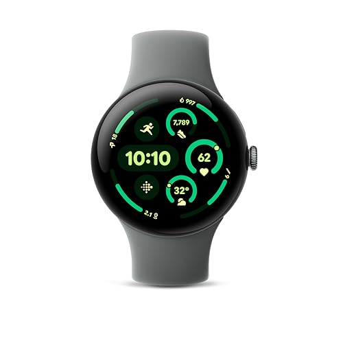 Google Pixel Watch 3 (45mm) - Matte Hazel Case - Hazel Band - Wi-Fi
