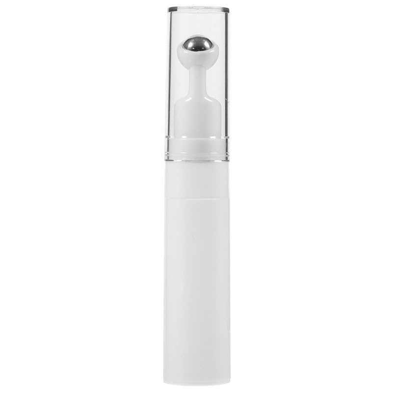 Refillable Eye Serum Roller Ball Applicator Bottle Empty Eye Cream Applicator Bottle for Skincare Portable Travel Cosmetic for under Massage 5.11 in