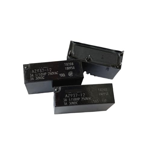 Relé automotriz AZ937-12 3A JZC-43F-012-HS para circuito impreso 12V 4 pines
