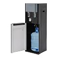 Water Dispenser Bottom Load Water Coolers for 5 Gallon Bottle, Hot/Cold Water Cooler Dispenser for Home, Office (Dark Gray)
