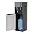 Bottom Loading Water Cooler Dispenser for 5 Gallon Bottles - Hot & Cold Water, Stainless Steel 5 Gallon Water Dispenser with LED Light for Home, Offices, Hotels, Kitchens (Dark Gray)