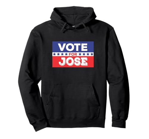 Votez pour Jose Red White and Blue with Stars Sweat à Capuche