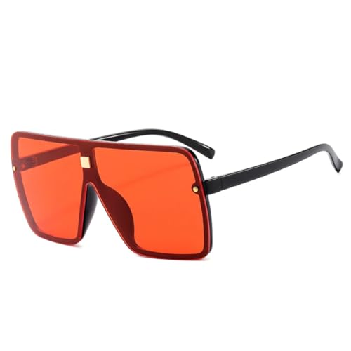 Lunettes de soleil anti-éblouissement carrées monobloc protection UV400 conduite et sport de plein air