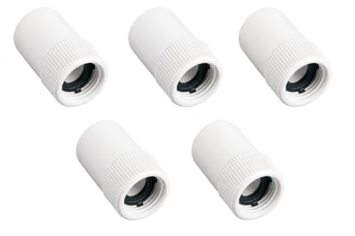 5 Pack - Orbit 3/4 Inch Slip x FHT PVC Hose-to-Pipe Sprinkler Fitting