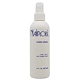 Nairobi Sheer Spritz Curl Hold and Shine Spray By Nairobi for Unisex Hair Spray, 8 Ounce