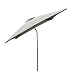 Produktbild Madison Absolut wetterfester Gartenschirm Ibiza 200 x 200 Taupe, UV-Schutz 40 Plus und Knicker