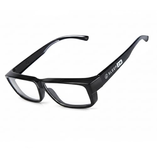 Sleep ZM 100% Blue Light Blocking Glasses - Women + Men - Better Sleep - Anti Eye Strain Protection - Computer Screens Gaming