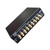 Woedpez Professioneller FDIS-8SQ OCXO 8-Kanal Taktverteilerverstärker mit Anschluss für Tongeräte OCXO Frequenzstandardmodul