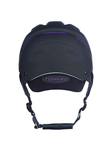 Tipperary Sportage Hybrid Helmet M Black/Purple #TOP3