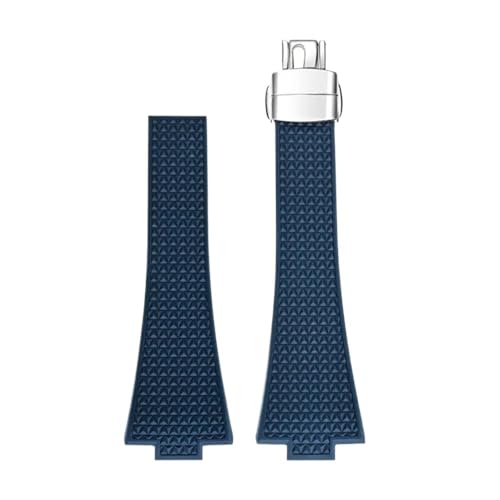 Bracelet FKM pour Tissot PRX en caoutchouc fluoré de qualité supérieure