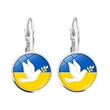 Boucles D'Oreilles Carte Du Monde – Boucles D'Oreilles Ukrainiennes...