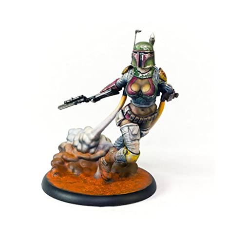 Figura de resina sin pintar y sin ensamblar 1:24 miniatura 2