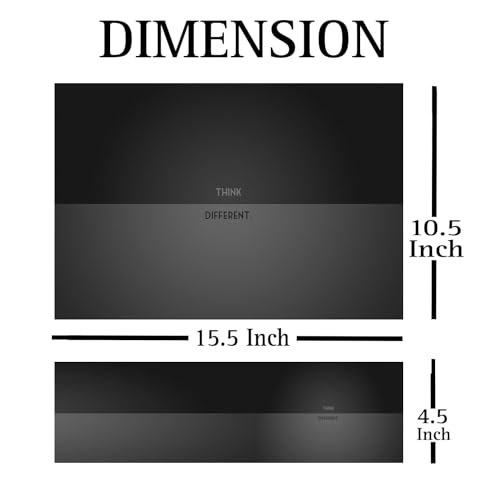 Image of Full Laptop Skin Stickers Bubble-Free Sticker for Laptops Upto 15.6 inch Compatible with Apple /Dell /HP /Lenovo /Sony (Dustproof|Waterproof|Scratchproof|Reusable) V1 Think DIF FL