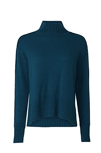 Rent The Runway Pre-Loved Teal Mock Neck Sweater2