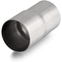 A-KARCK Exhaust Adapter Connector 1.75" OD to 2" ID, Exhaust Pipe Reducer 4" Overall Length Stainless Steel