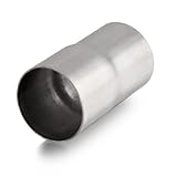 A-KARCK Exhaust Adapter Connector 2.75' ID to 3' OD, Universal Exhaust Pipe Reducer Stainless Steel, 4' Overall Length