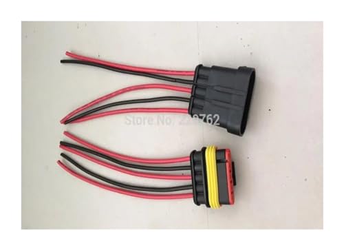 Connecteur voiture mâle femelle 5 voies étanche pour fil électrique auto