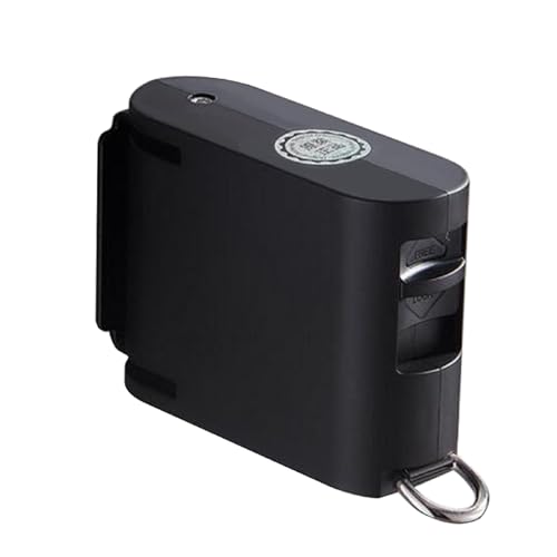 HwaGui 室内物干しワイヤー 室内物干し 洗濯物干し 部屋干し 自動伸縮縄 物干し竿不要 ワイヤー引き出し式 大耐荷重20kg 自動巻き取り 1-5人分適用 (黒)