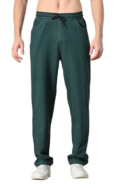 Glito Regular Fit Super Stretchable Denim Track Pant for Men