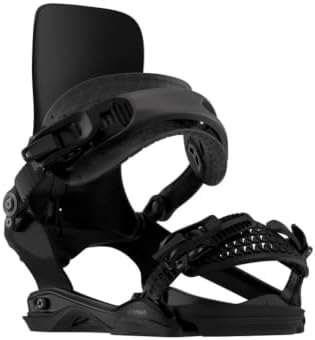 Rome Katana AW FASE Women's Snowboard Bindings, Black, S (US 6.5-9) - 1