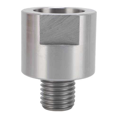 Adaptateur broche tour convertit filetage 1-1/4 en 1 pouce pour mandrin avec clé - 2