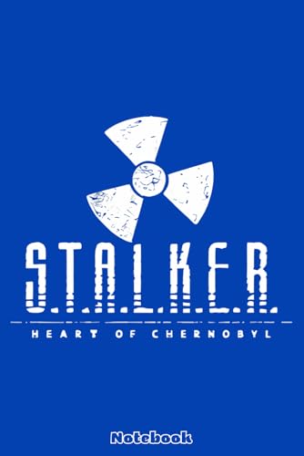 Stalker white Notebook: College Ruled | Journal | Notebook | 120 Pages