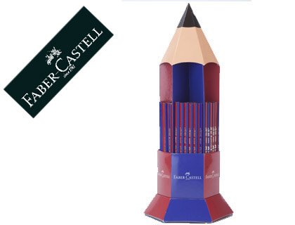 Matite in grafite faber ecolapiz janus 2160 bicolore espositore 120