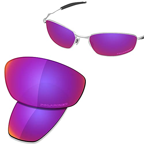 Image of SAUCER Premium Replacement Lenses & Rubber Kits for Oakley Whisker OO4141 | UV400 Protection, Anti-Scratch, Precise Fit