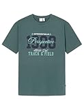 Camiseta Regular Springfield Camiseta Marca 1988, Verde, S