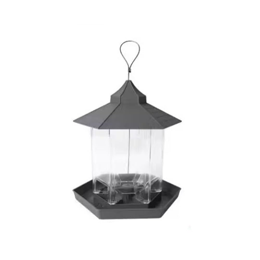 Distributeur de nourriture oiseaux extérieur, boîte de nourrissage mixte pour cour