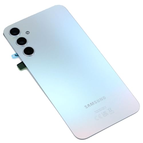 Vitre arrière Samsung Galaxy A34 5G argent avec lentille caméra pour retrouver un mobile comme neuf