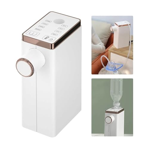 Przenośny Instant Hot Water Dispenser, 2100W Szybkie ogrzewanie do kawy z herbaty, LED Touch Control z blokadą dzieci, Regulowana Temp 25-100C, Kompaktowa konstrukcja dla Home Office Travel, Energy Wy