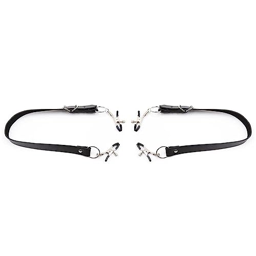 Image of Labia Spreader Straps Clip Nipple Clitoris Clamps BDSM Bondage Restraint Kit Vagina Peeping Stimulator Pussy Massage Exotic Sex Toys for Adult Games Women Female