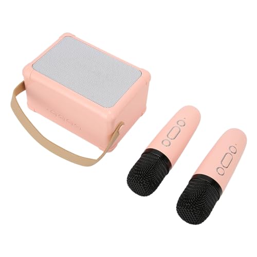 Conjunto de Microfone de Alto-falante, Suporte aux Luz Dinâmica Alta Fidelidade Mini Máquina de kara