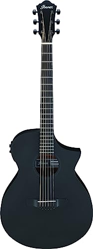 Ibanez AEWC13-WK Weathered Black Open Pore – Guitare Acoustique - Les Beatles, Paul McCartney, John Lennon, RIngo Starr, George Harrison Ibanez AEWC13-WK Weathered Black Open Pore - Guitare Acoustique – Image 3
