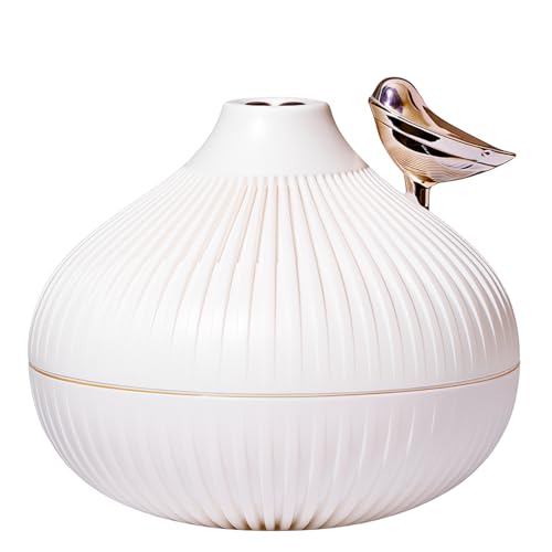 Difusor de Aromas Ultrassônico, 300ml, Umidificador de Ar com Luz...