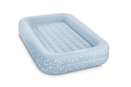 Intex 66810FL Inflatable Kidz Travel Bed Set, Includes Hand...