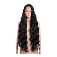 Parrucca Anteriore In Pizzo Sintetico Ondulato Lungo - Foto 4