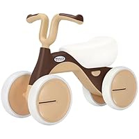 Henry & Colin Baby Balance Bike for Kids, Perfect Baby Bike for Toddlers Stylish Handle (Brown)